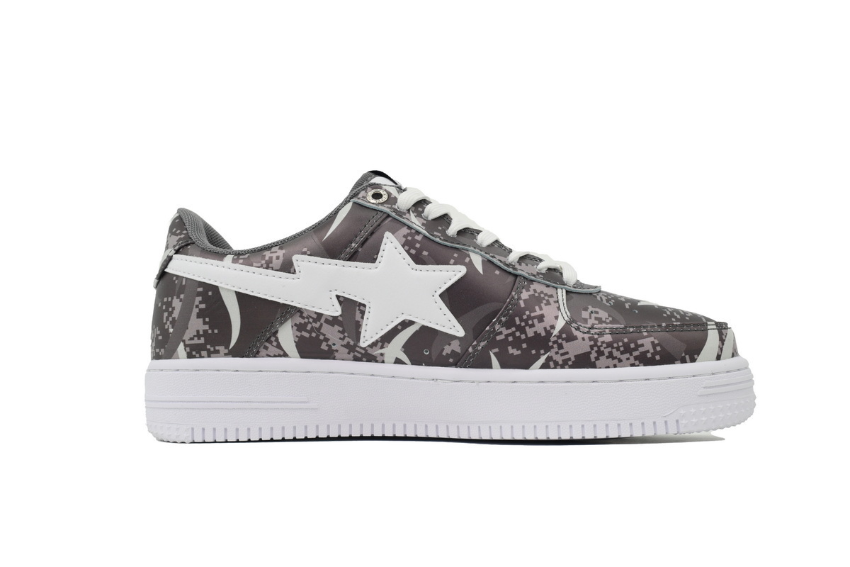 A Bathing Ape Bape Dark Gray Camouflage OZX-SHM931- 911P