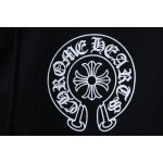 Chrome Hearts Cuff Sanskrit Print Zip-Up Hoodie Black