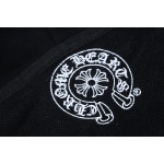 Chrome Hearts Cuff Sanskrit Print Zip-Up Hoodie Black