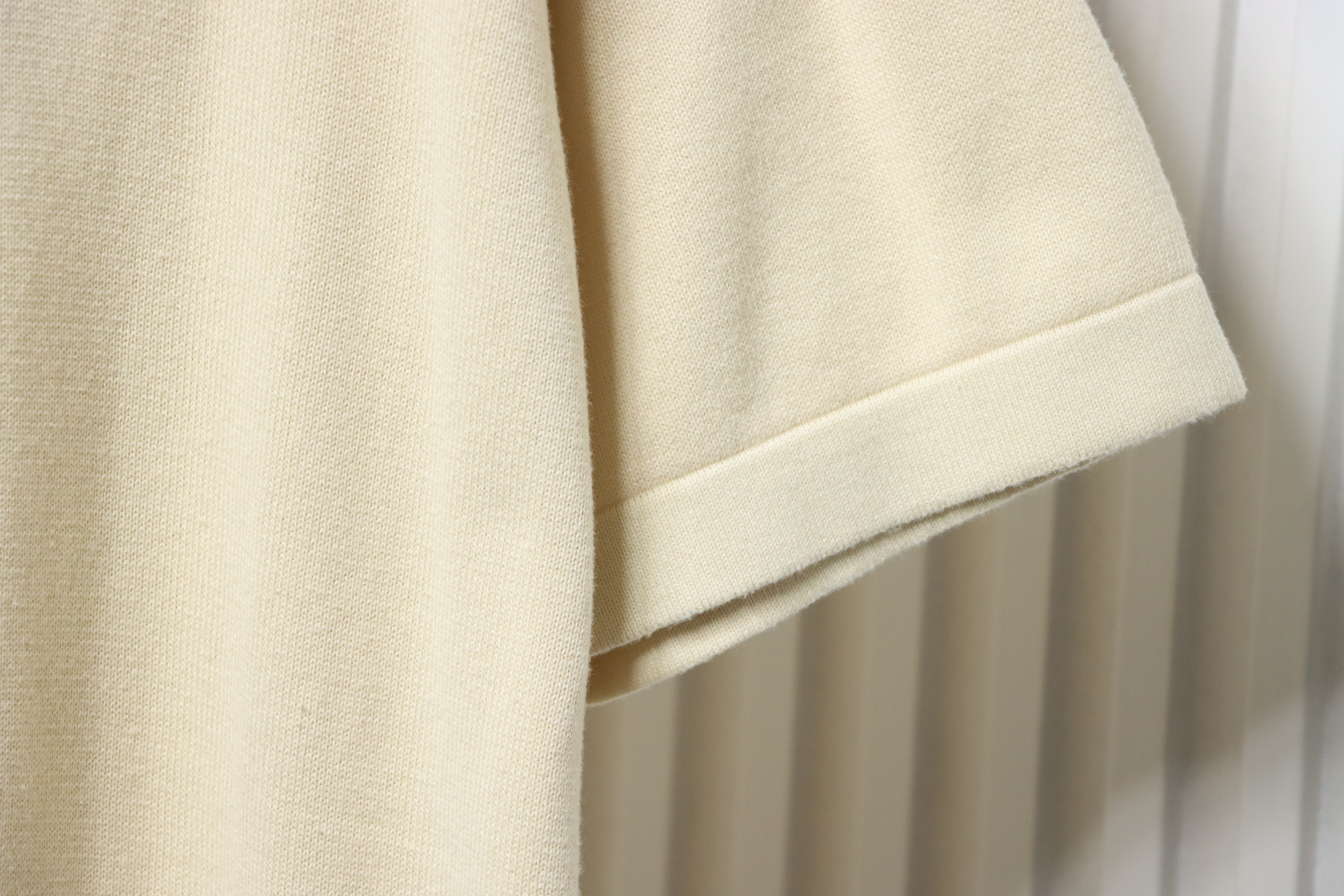 Dior Cat Embroidered Knitted T-shirt Yellow