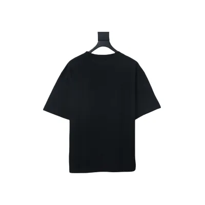 Dior Hem Logo T-shirt Black 02