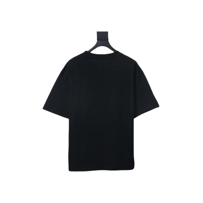 Dior Hem Logo T-shirt Black 02