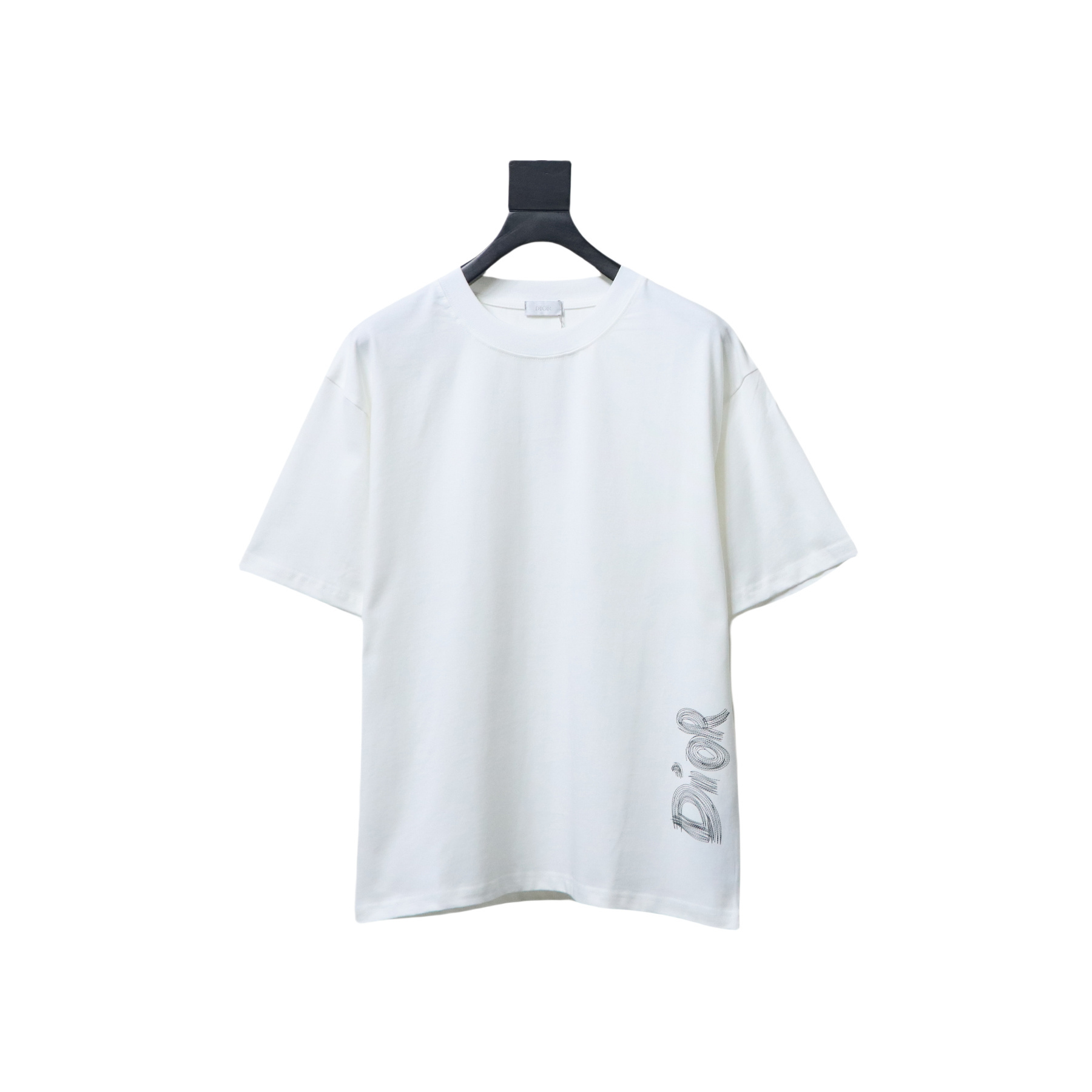 Dior Hem Logo T-shirt White