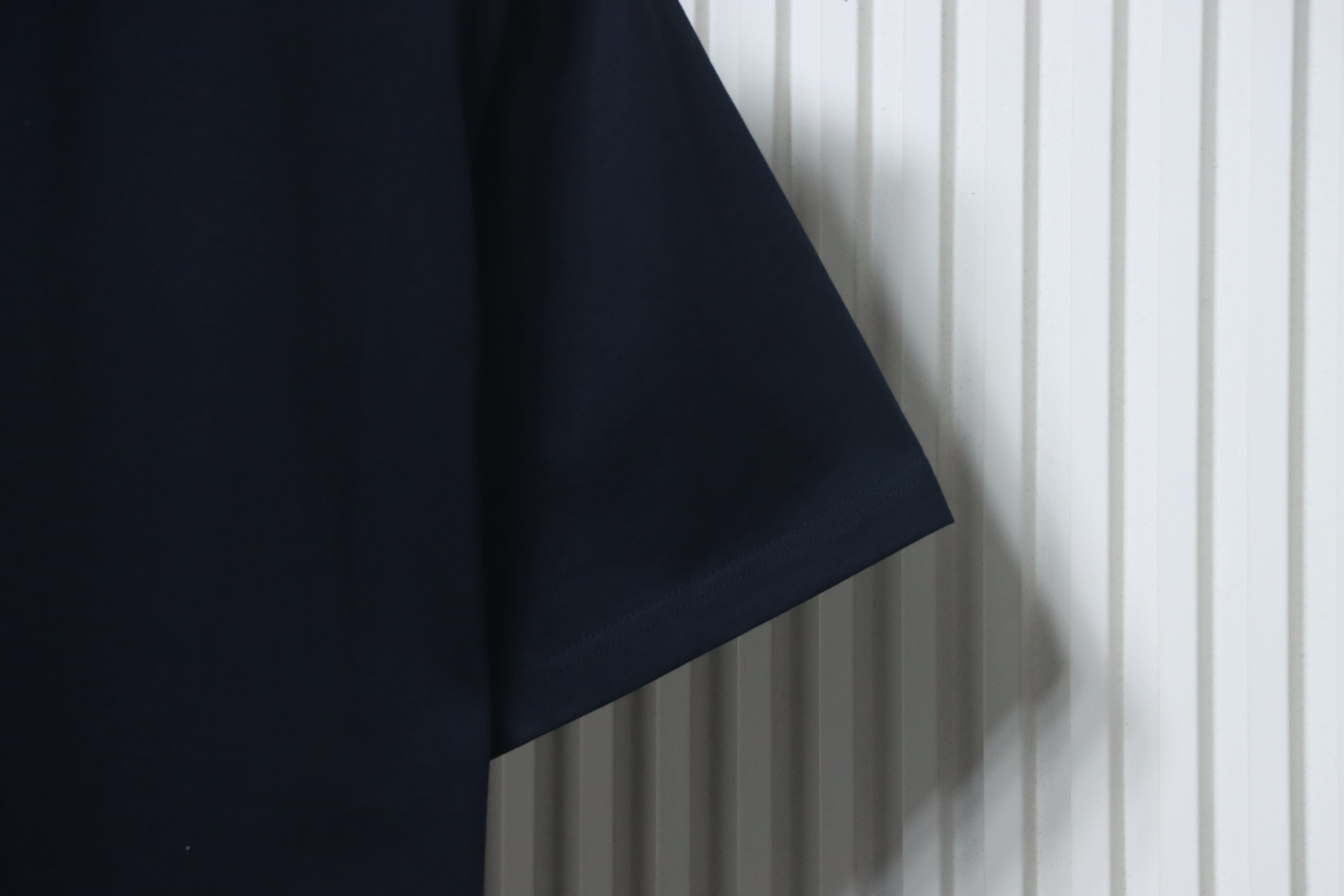 Dior Neckline Letter Jacquard Ribbon T-shirt Black