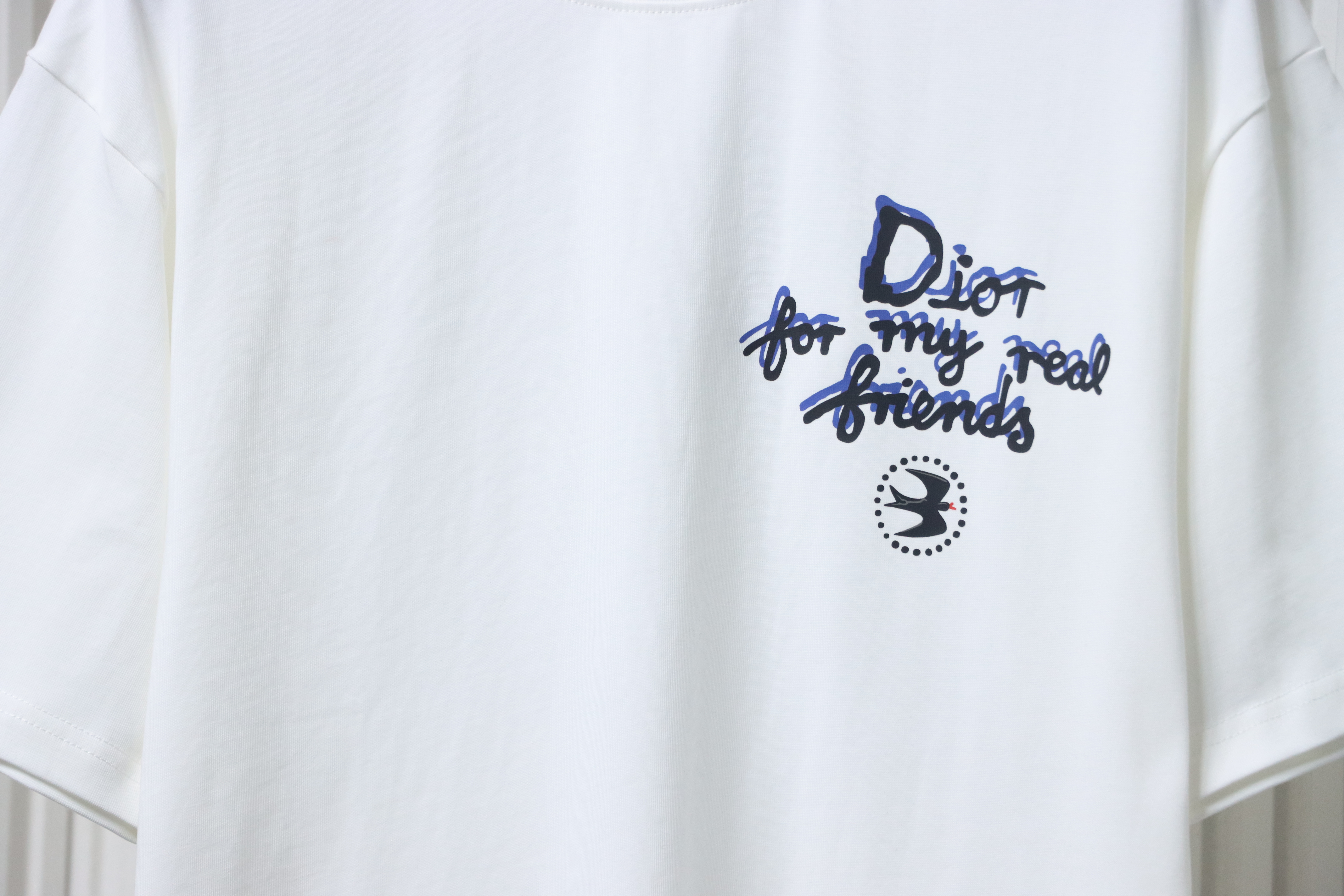 Dior Peace Dove T-shirt White