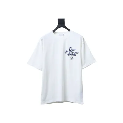 Dior Peace Dove T-shirt White 01