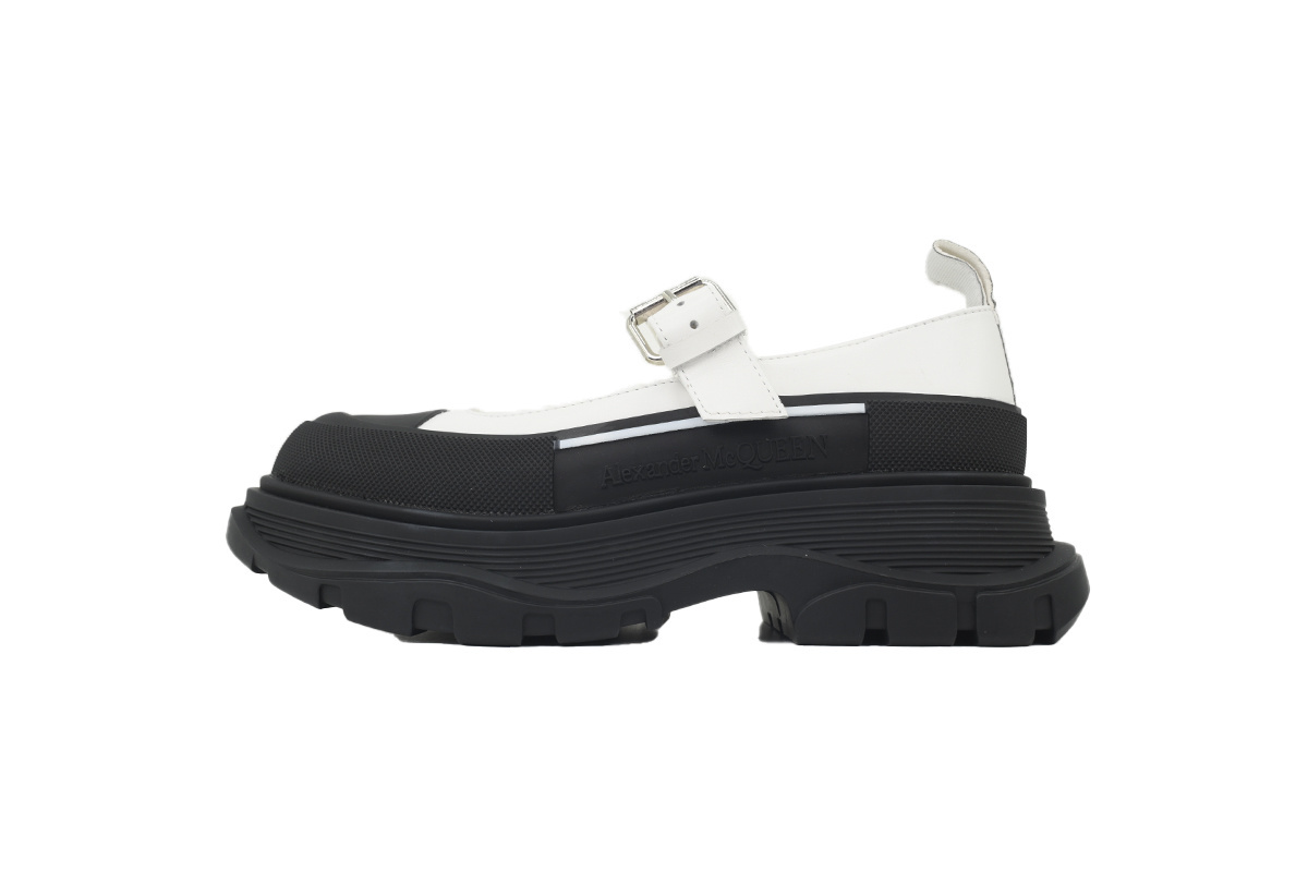 Alexander McQueen Women's Tread Slick Mary Jane In White
