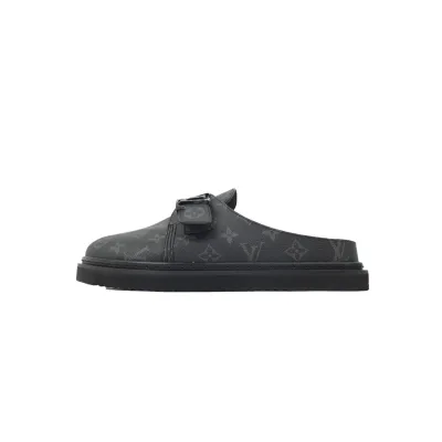 Louis Vuitton LV Easy Mule Black 01