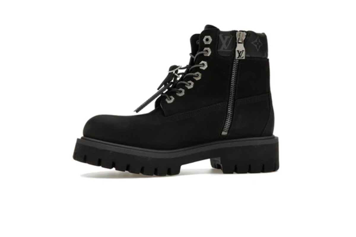 Louis Vuitton Timberland 6" Ankle Boot Black 1AD75A