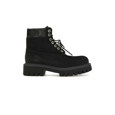 Louis Vuitton Timberland 6" Ankle Boot Black 1AD75A 02
