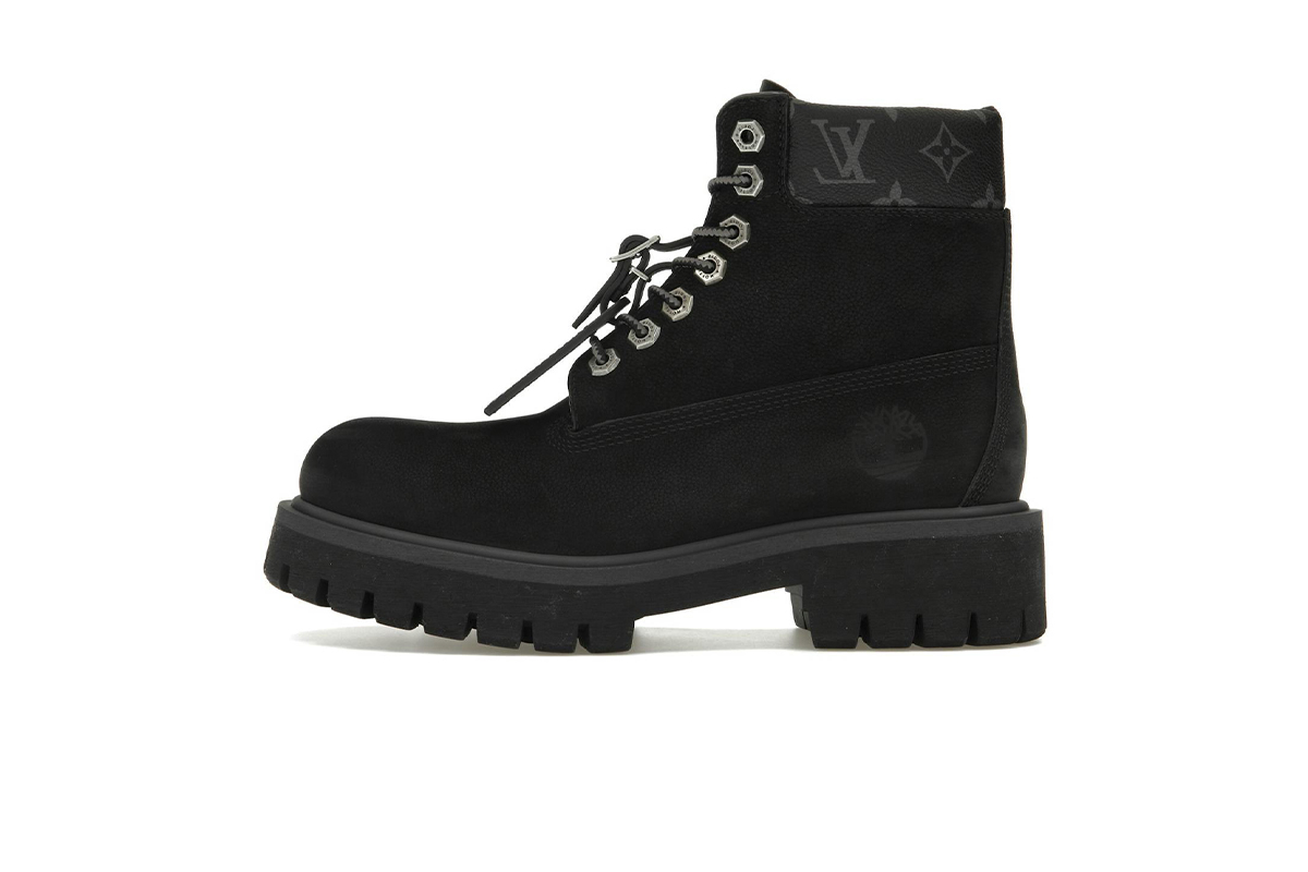 Louis Vuitton Timberland 6" Ankle Boot Black 1AD75A
