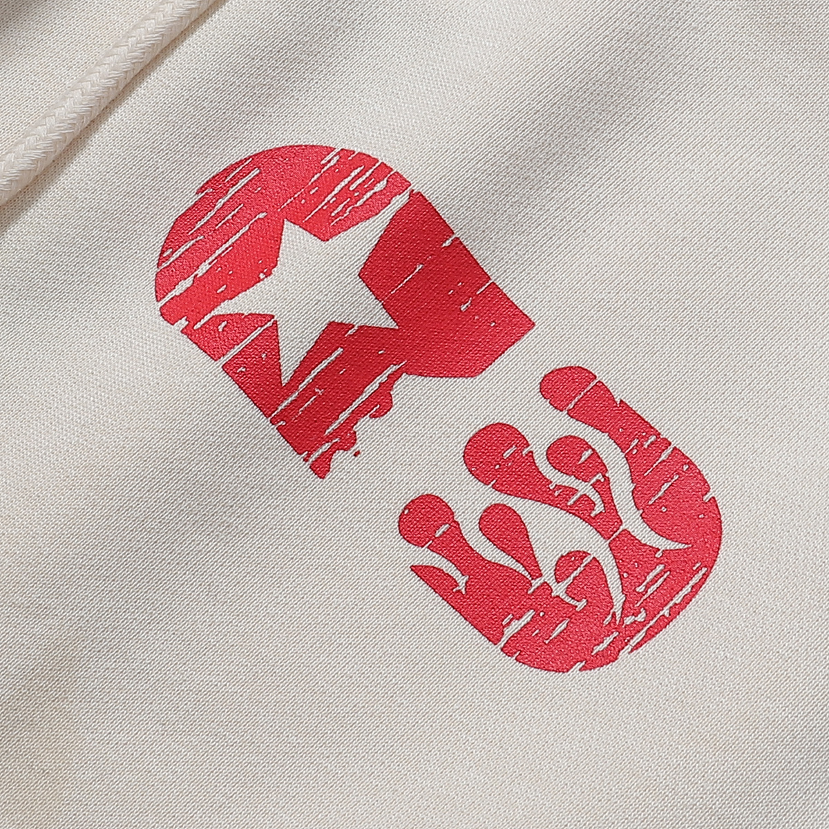 Hellstar If You Dont Like Us Beat Us Hoodie & Sweatpants Set #2222-2322 Apricot