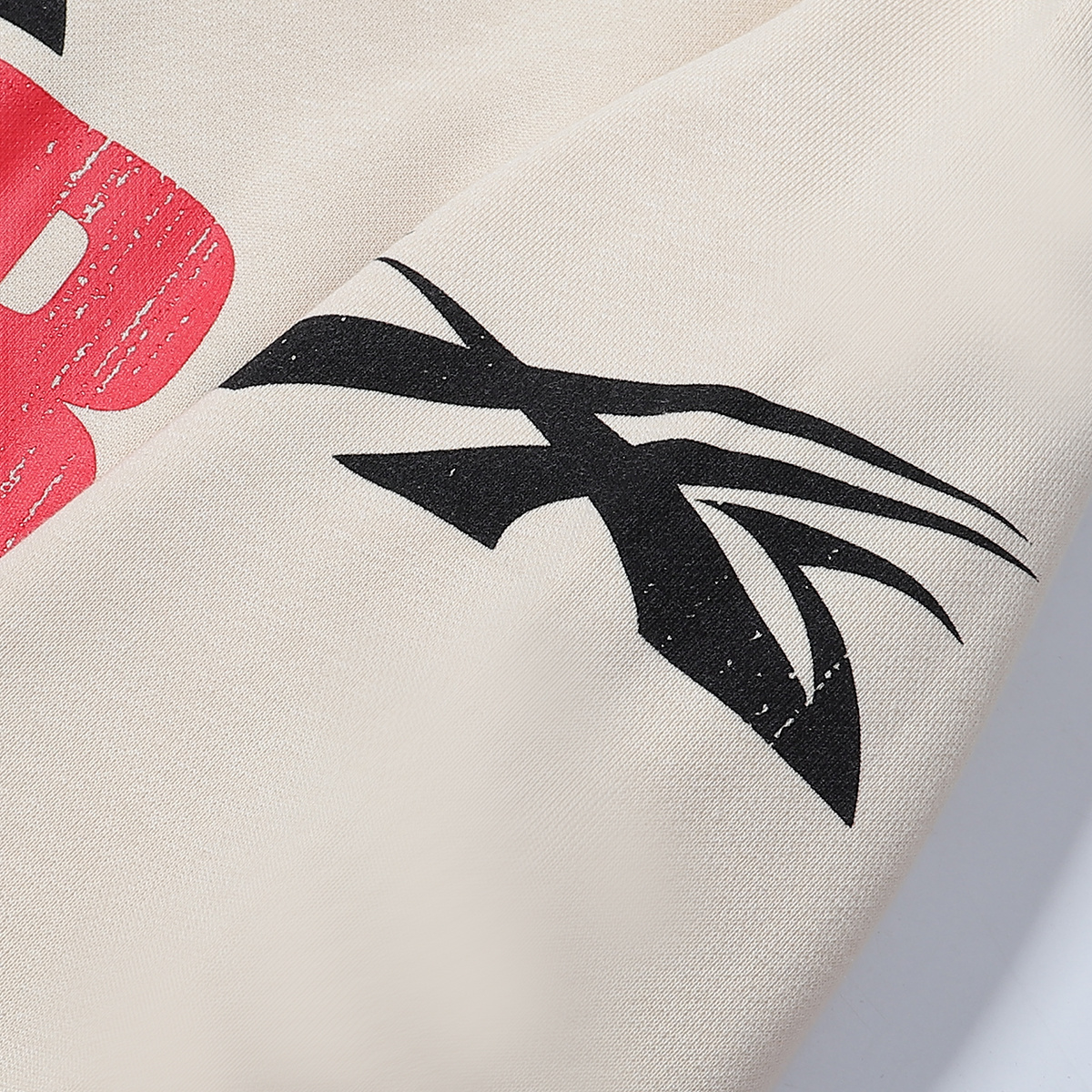 Hellstar If You Dont Like Us Beat Us Hoodie & Sweatpants Set #2222-2322 Apricot