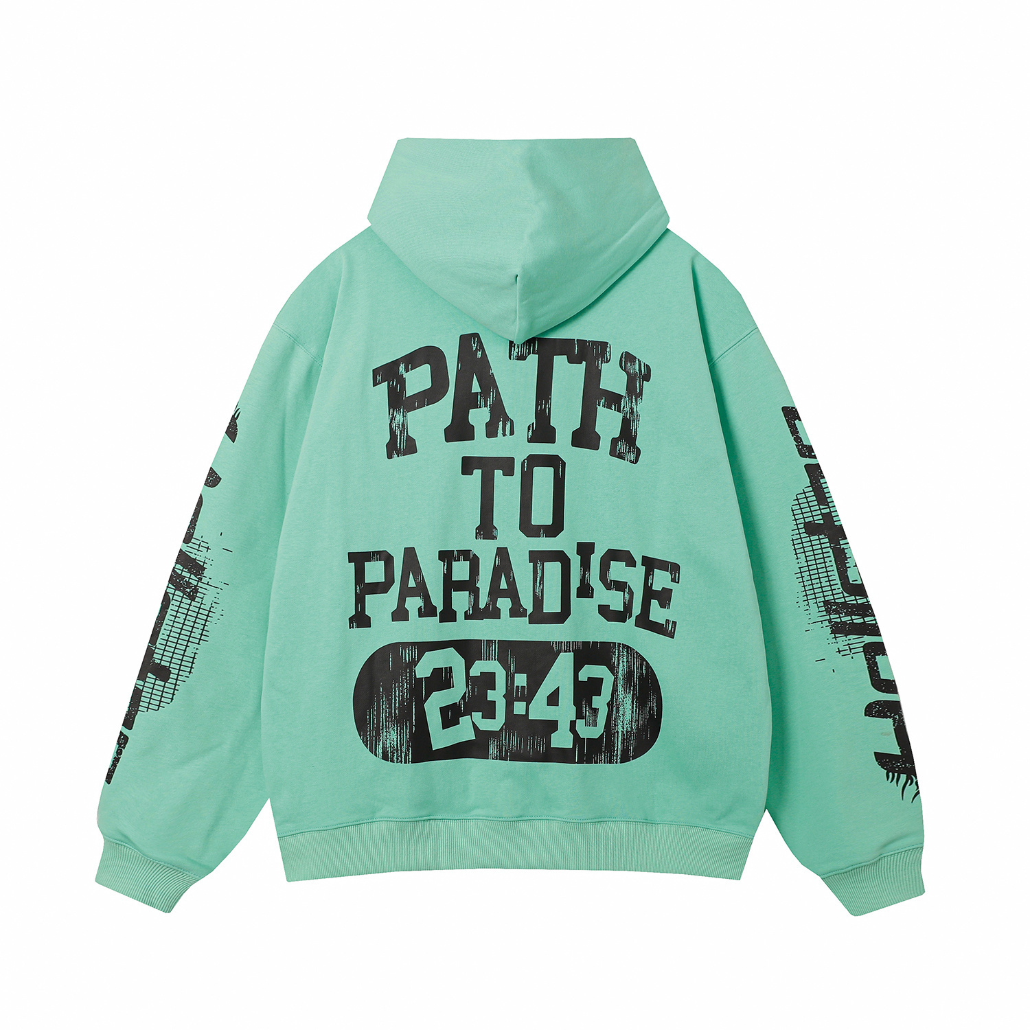 Hellstar Path To Paradise Hoodie #3098 Black/Green