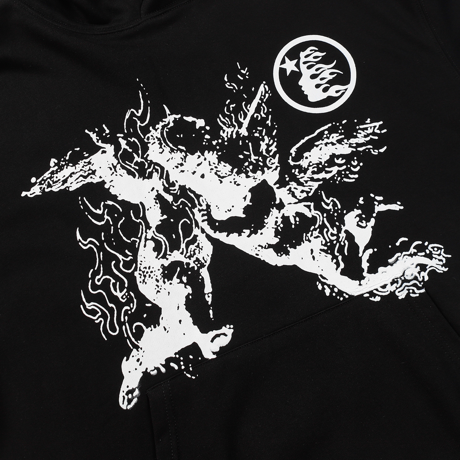 Hellstar Path To Paradise Hoodie #3098 Black/Green