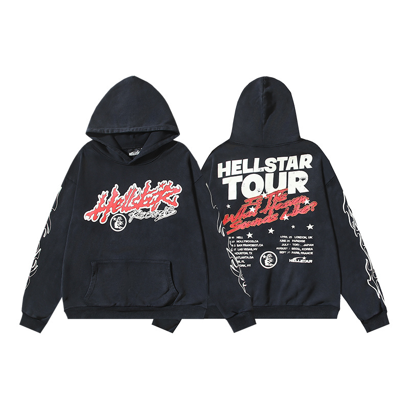 Hellstar Records Black Hoodie #2029 