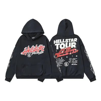 Hellstar Records Black Hoodie #2029  01