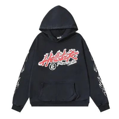Hellstar Records Black Hoodie #2029  02
