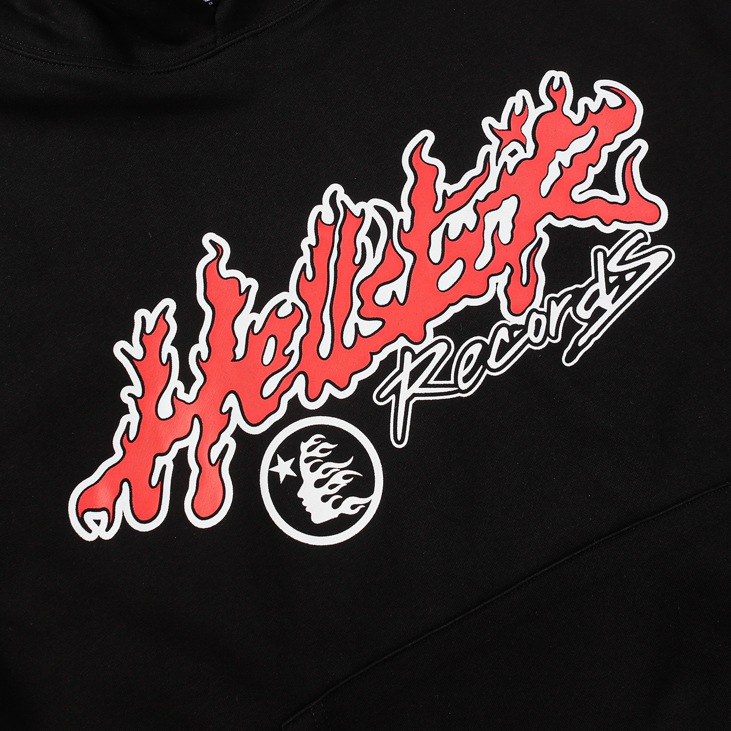 Hellstar Records Tour Hoodie #3071 Black/Brown