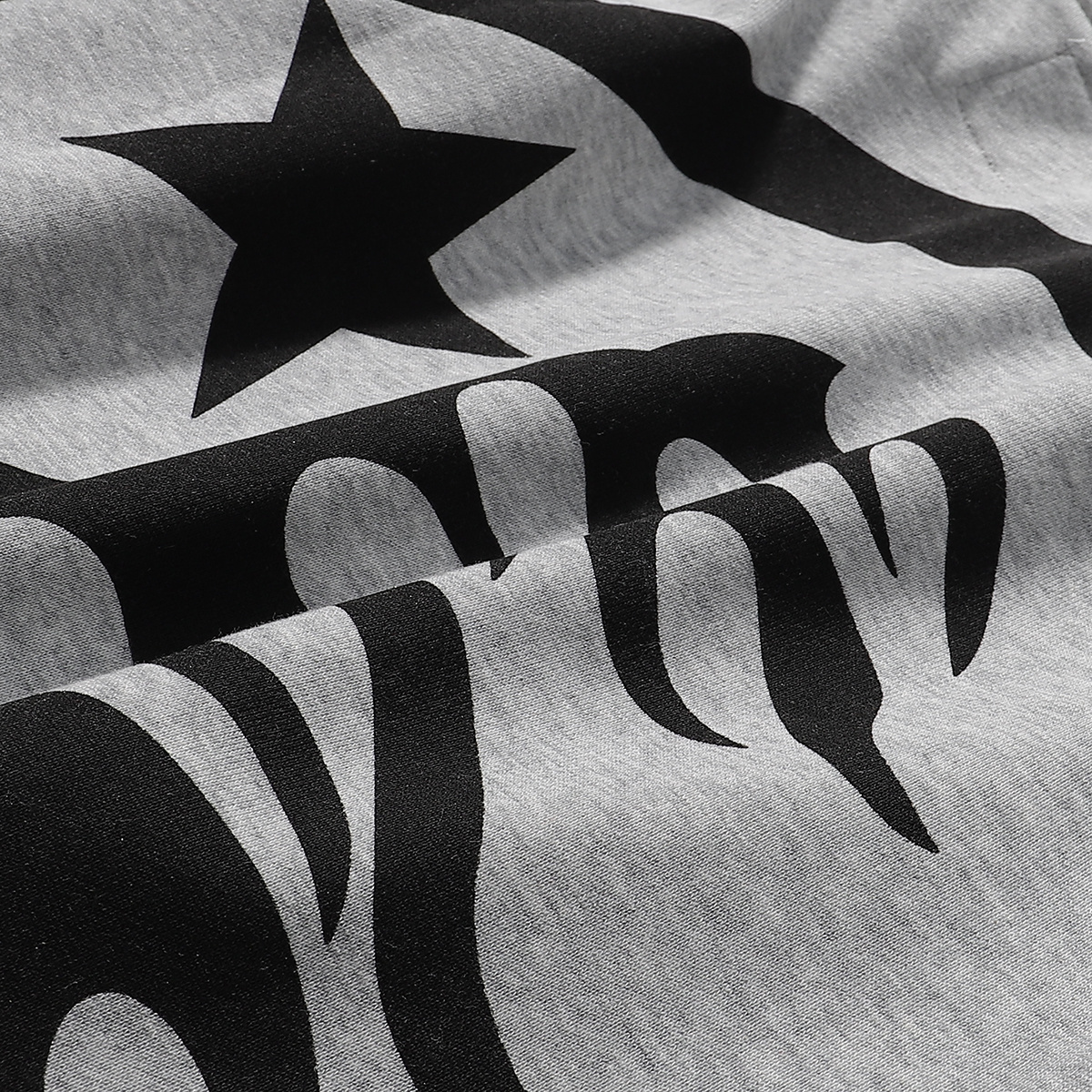 Hellstar Speed Hoodies #2230 Black White/Gray/Black Yellow