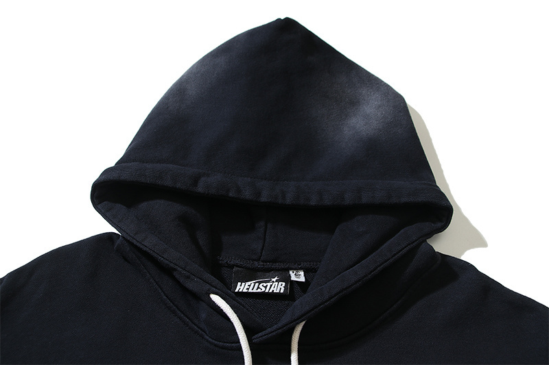 Hellstar Spiderweb Sport Black Hoodie #2039 