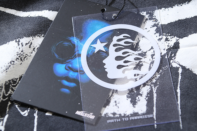 Hellstar Spiderweb Sport Black Hoodie #2039 