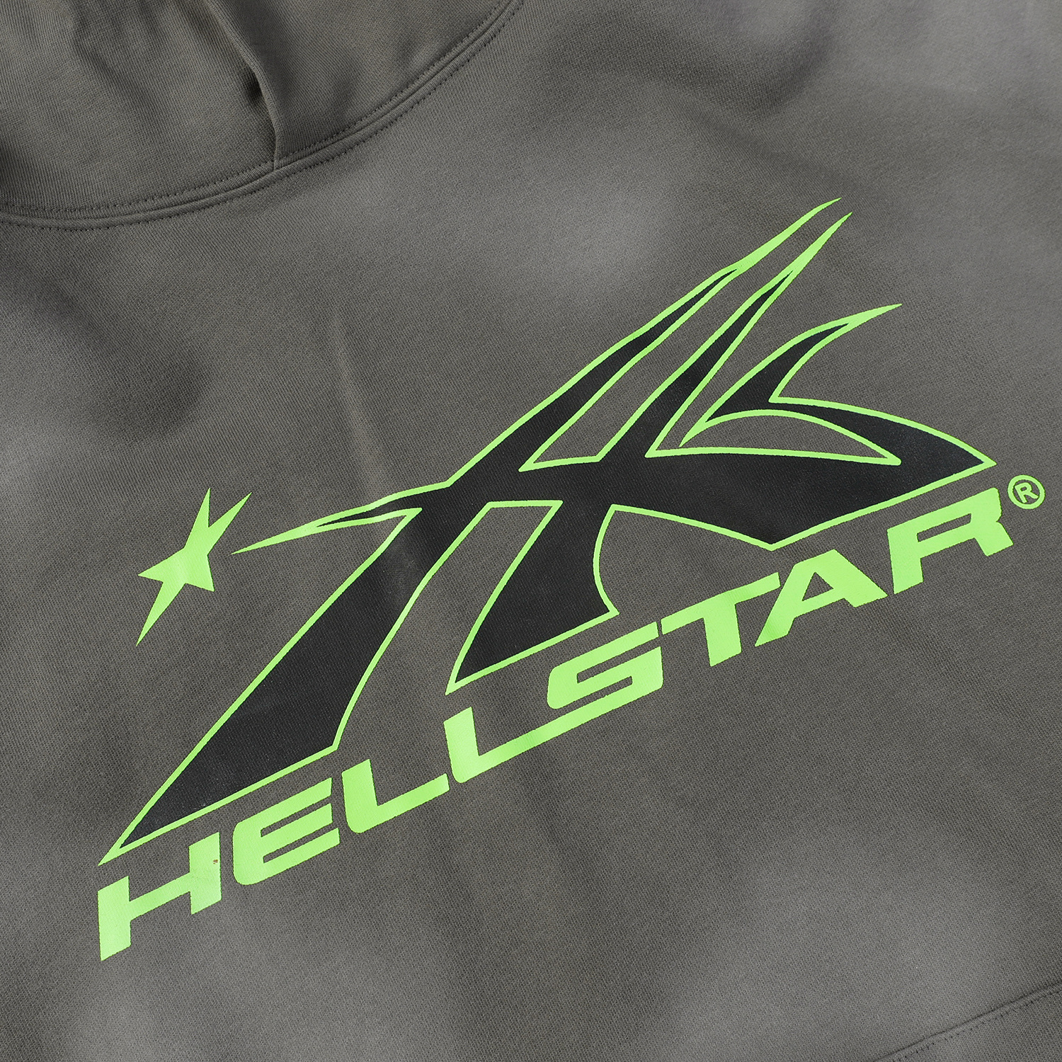 Hellstar Sport Grey Hoodie #3072 