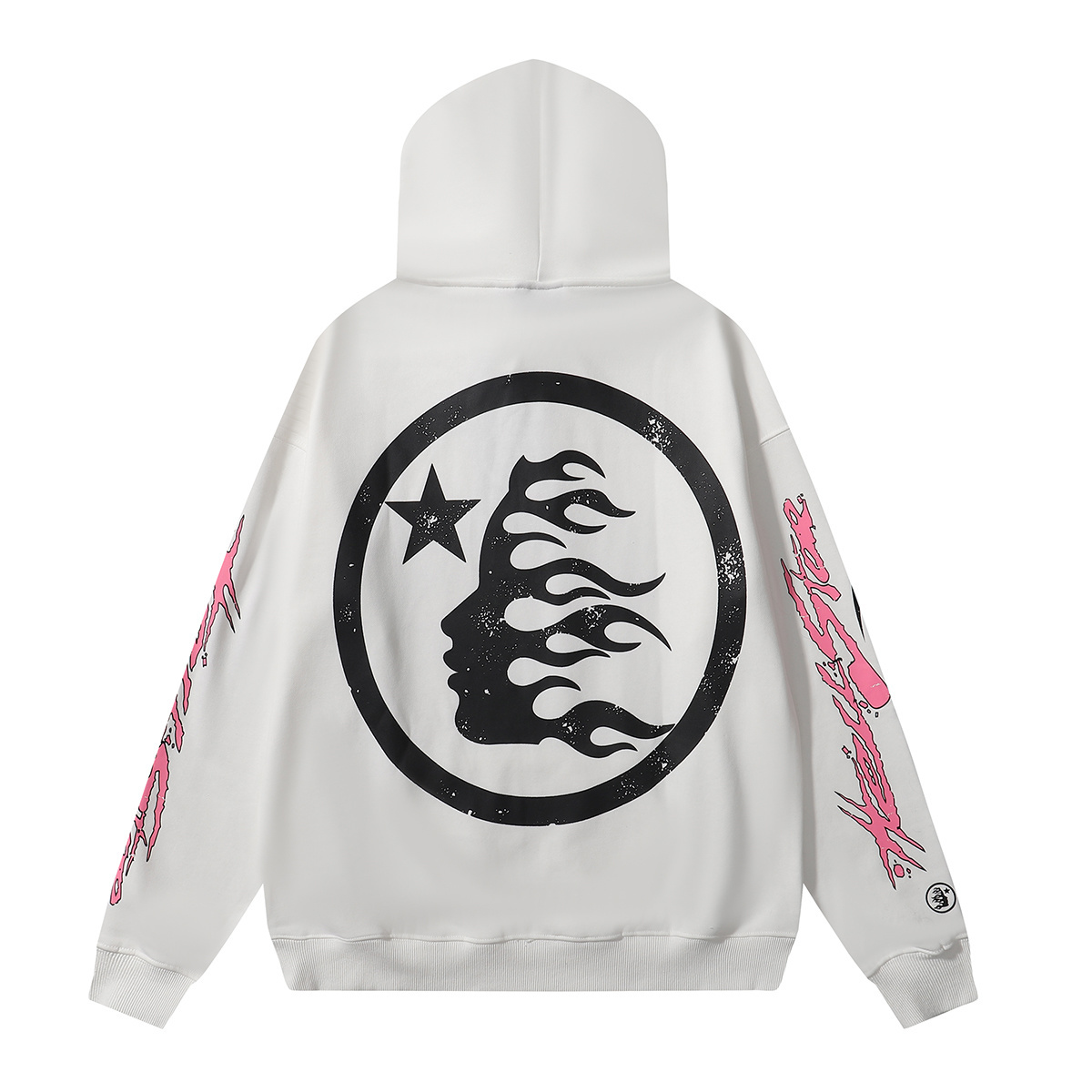 Hellstar Sports Future Flame Hoodie #2278 Black/White