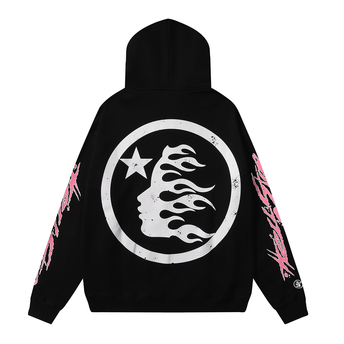 Hellstar Sports Future Flame Hoodie #2278 Black/White