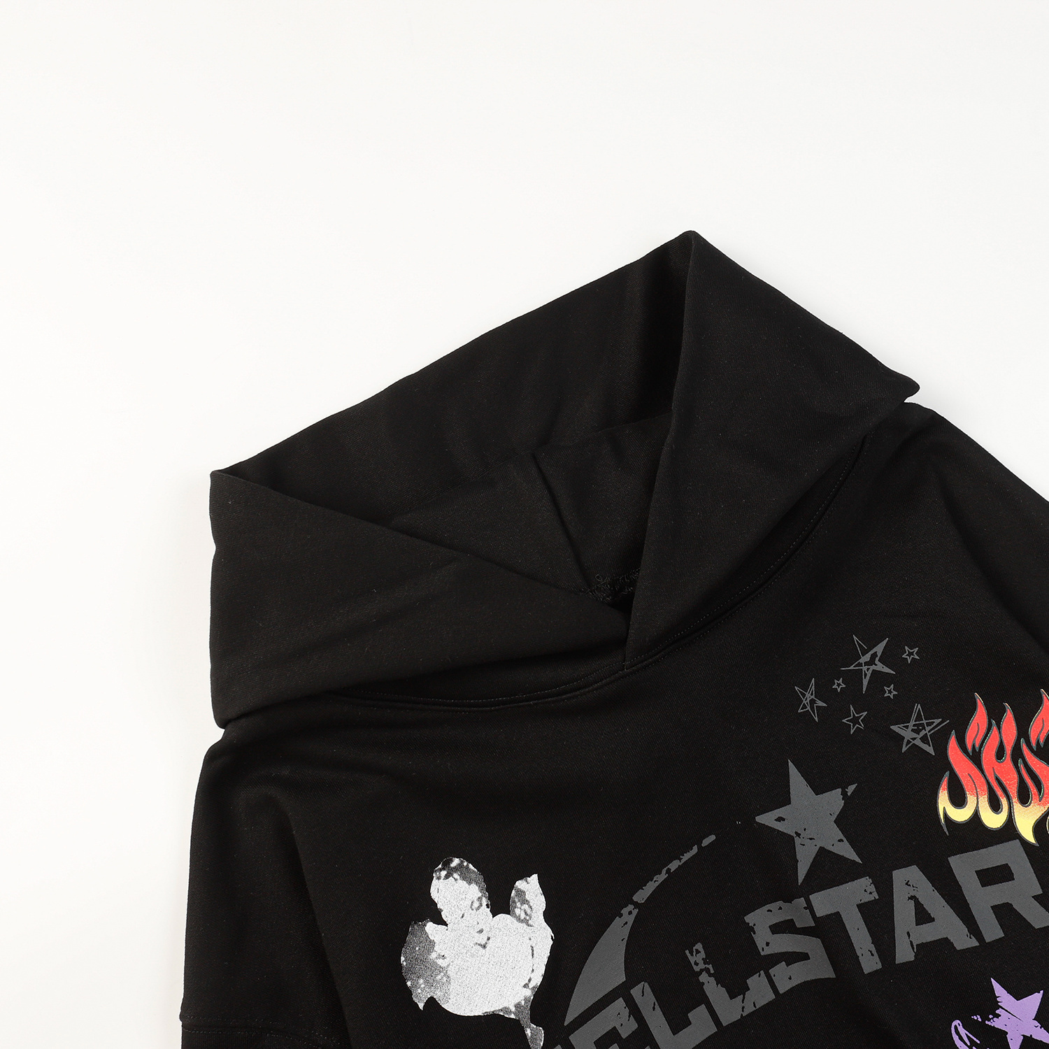 Hellstar Studio Summer Love Hoodie #3100 Black/White