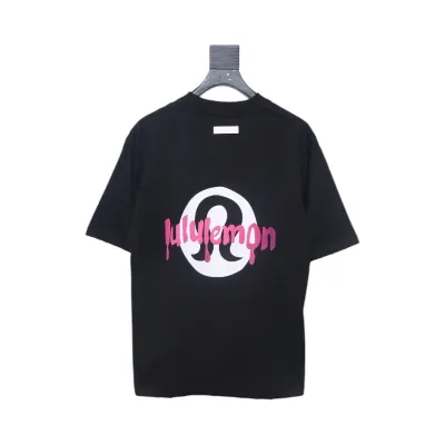 Lululemon Lettering T-Shirt Black 01