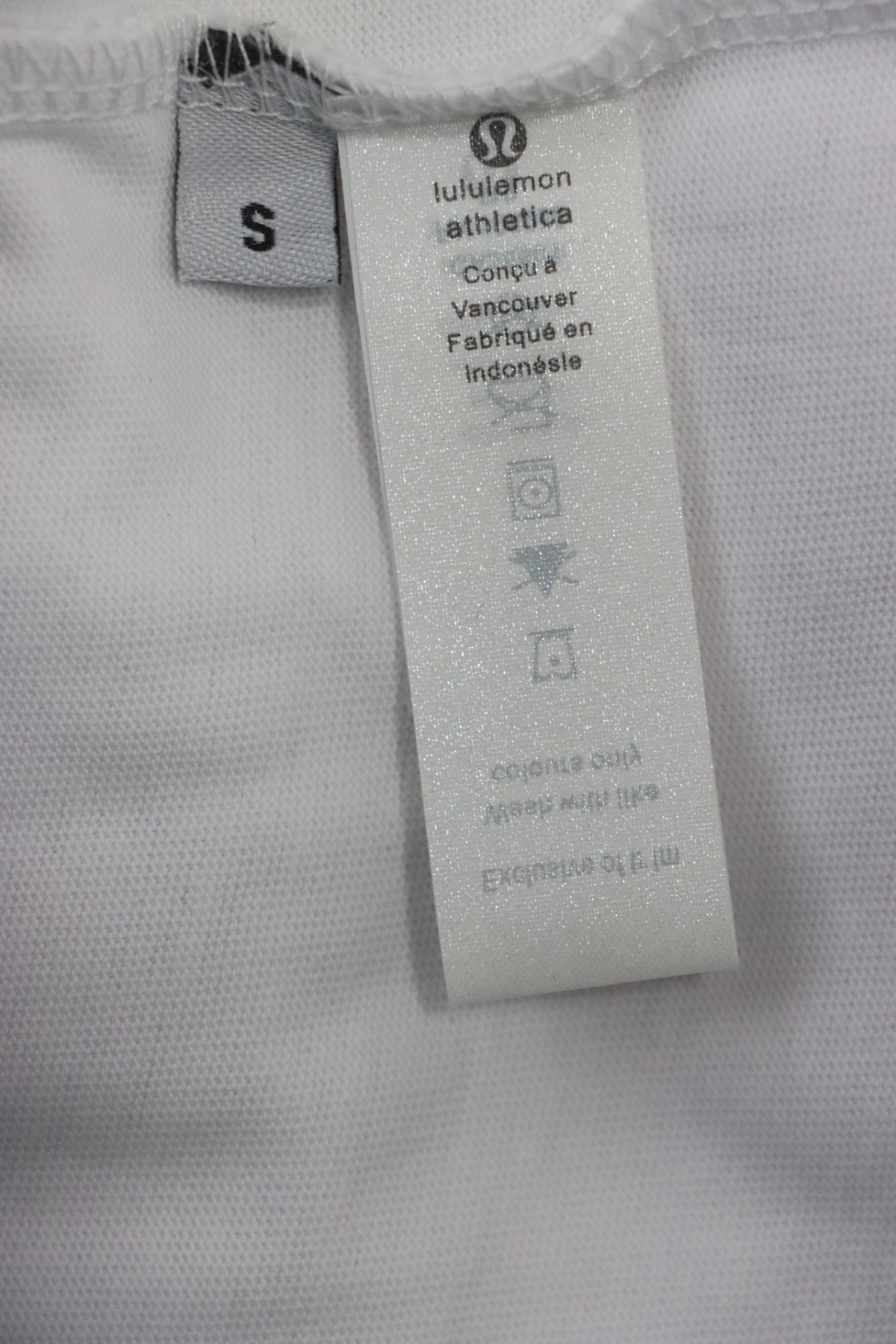 Lululemon Logo Print T-Shirt White