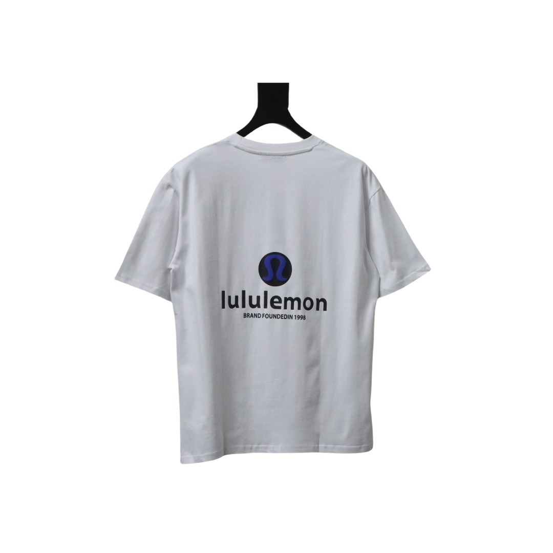 Lululemon Logo Print T-Shirt White