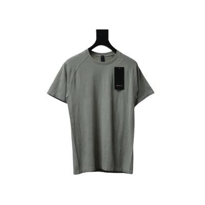 Lululemon Metal Vent Tech 2.5 Stretch Jersey T-Shirt Dark Green 01