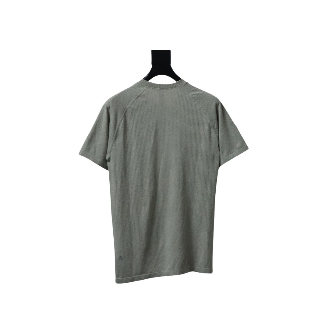 Lululemon Metal Vent Tech 2.5 Stretch Jersey T-Shirt Dark Green