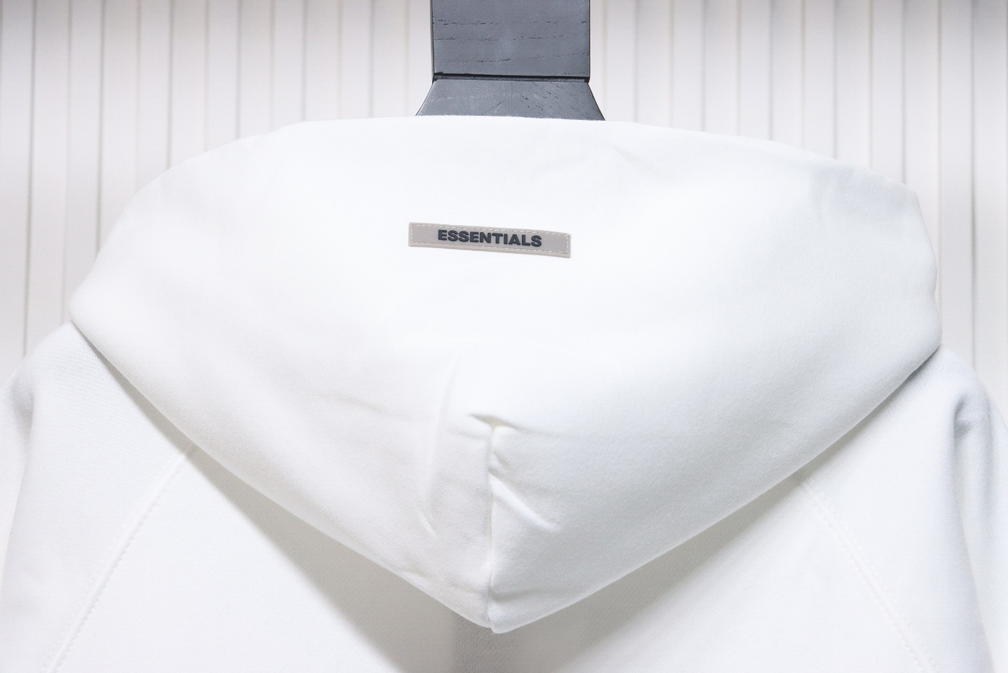 Fear of God Essentials Pullover Hoodie Applique Logo White