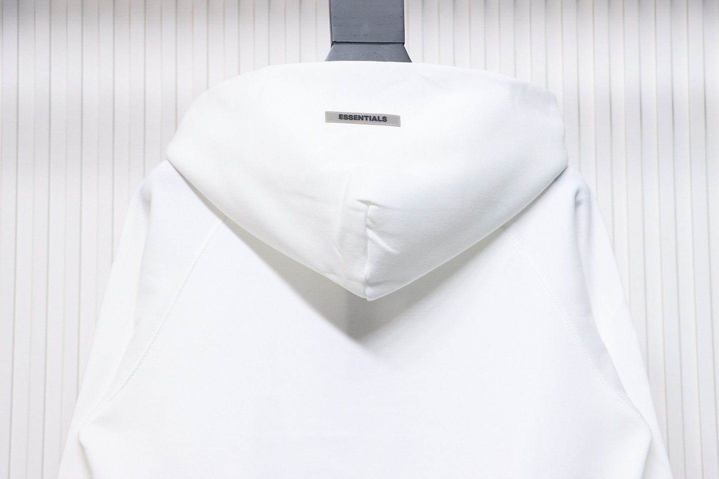 Fear of God Essentials Pullover Hoodie Applique Logo White