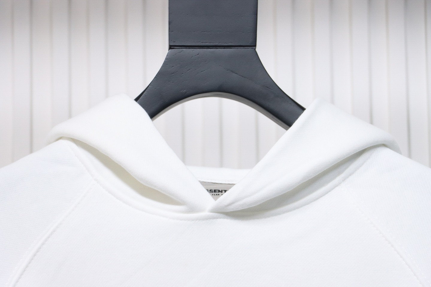 Fear of God Essentials Pullover Hoodie Applique Logo White