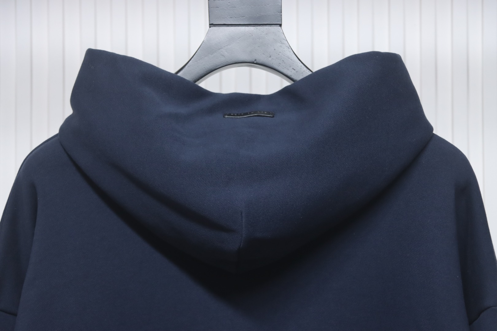 Fear Of God Seventh Collection Graphic Print Hoodie Navy Blue