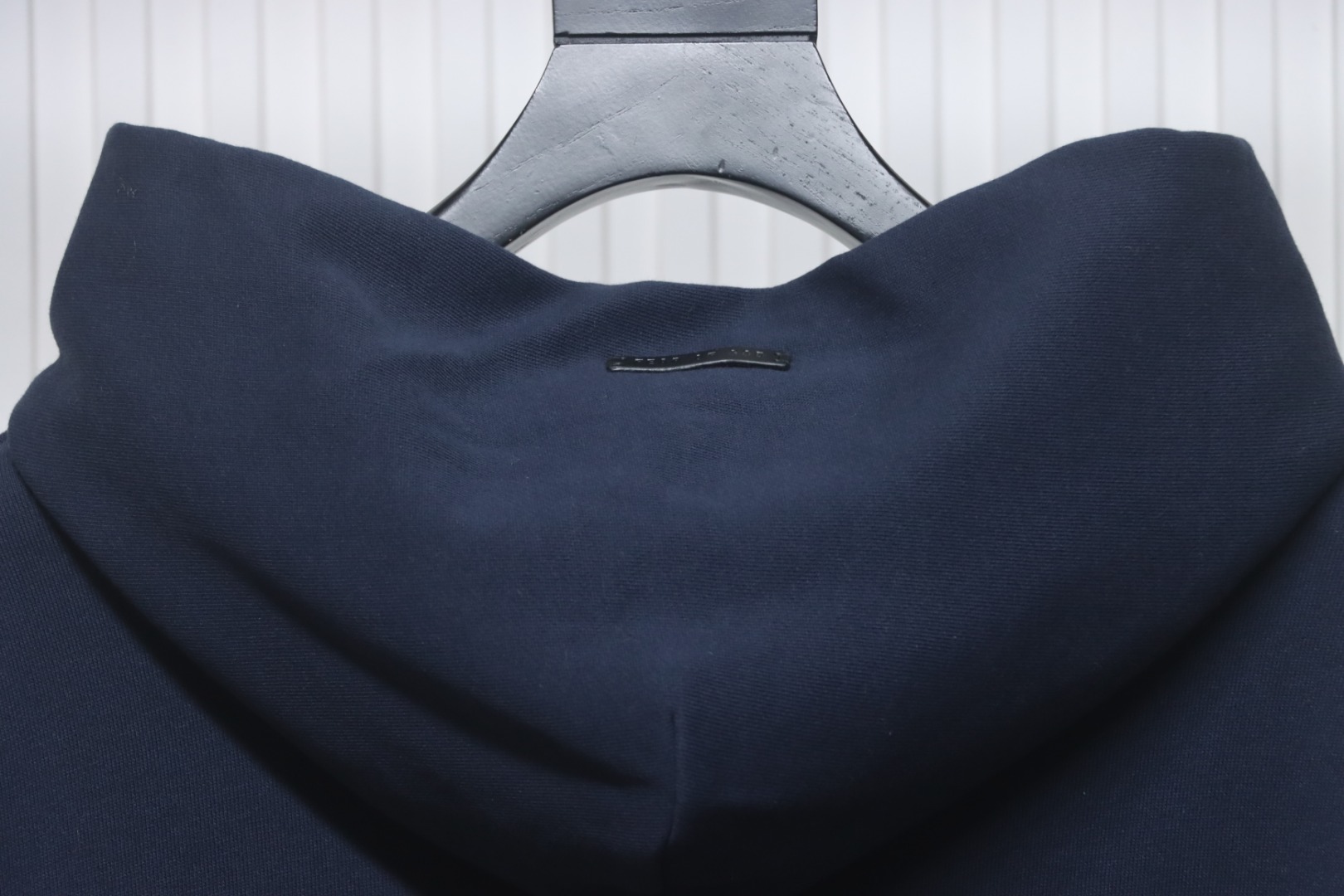 Fear Of God Seventh Collection Graphic Print Hoodie Navy Blue