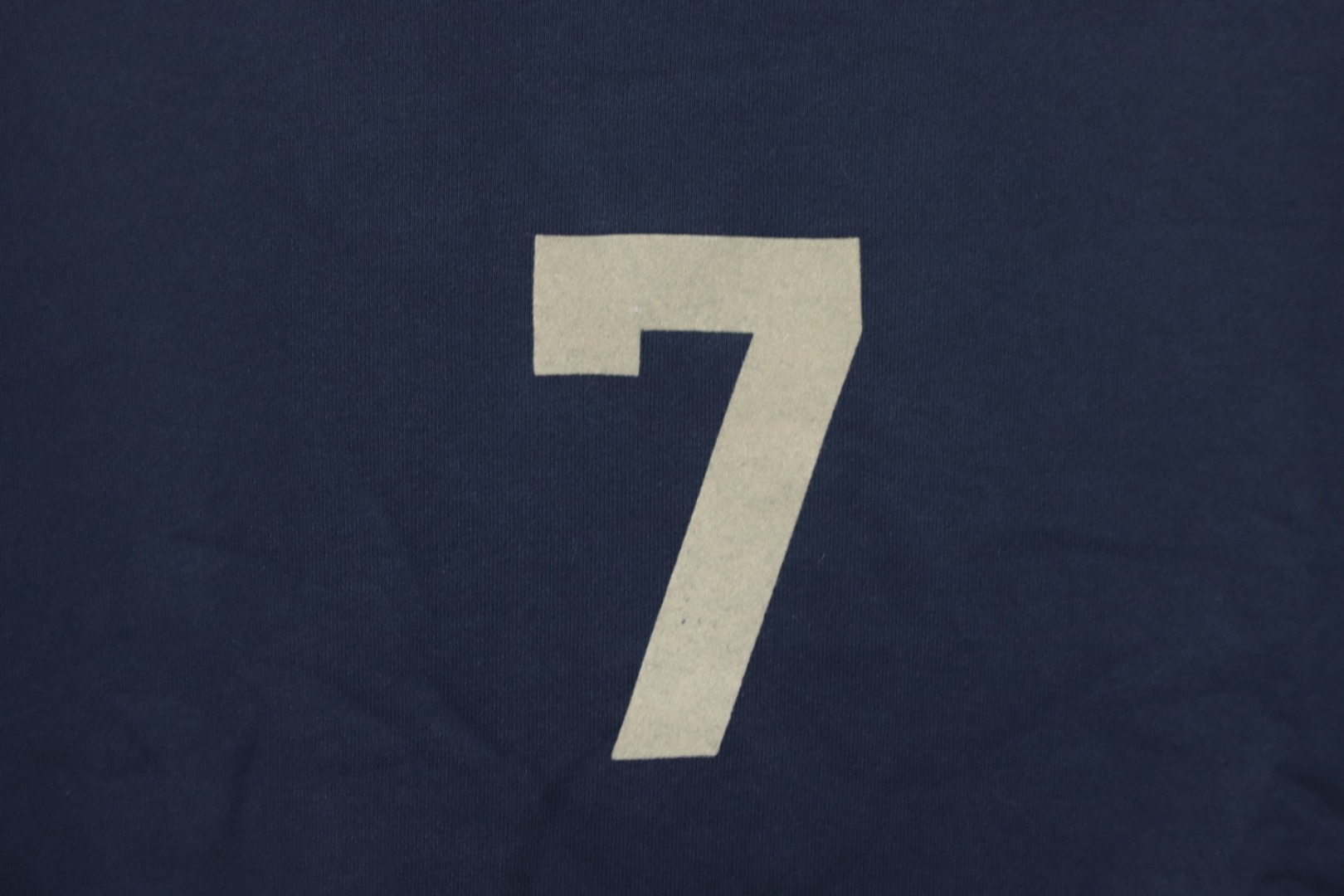 Fear Of God Seventh Collection Graphic Print Hoodie Navy Blue