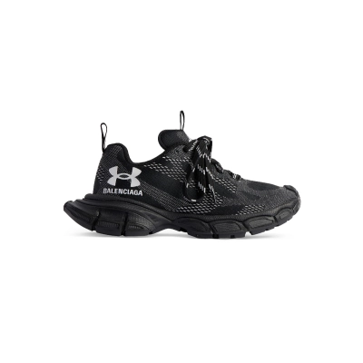 Balenciaga 3XL x Under Armour Knit Sneaker 'Black' 814419 W3XUA 1090 02