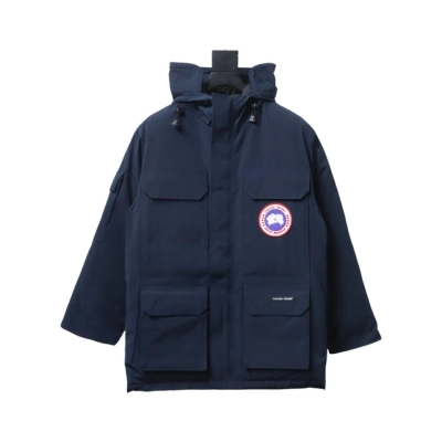 Canada Goose Blue Atlantic Navy Expedition Down Parka   01