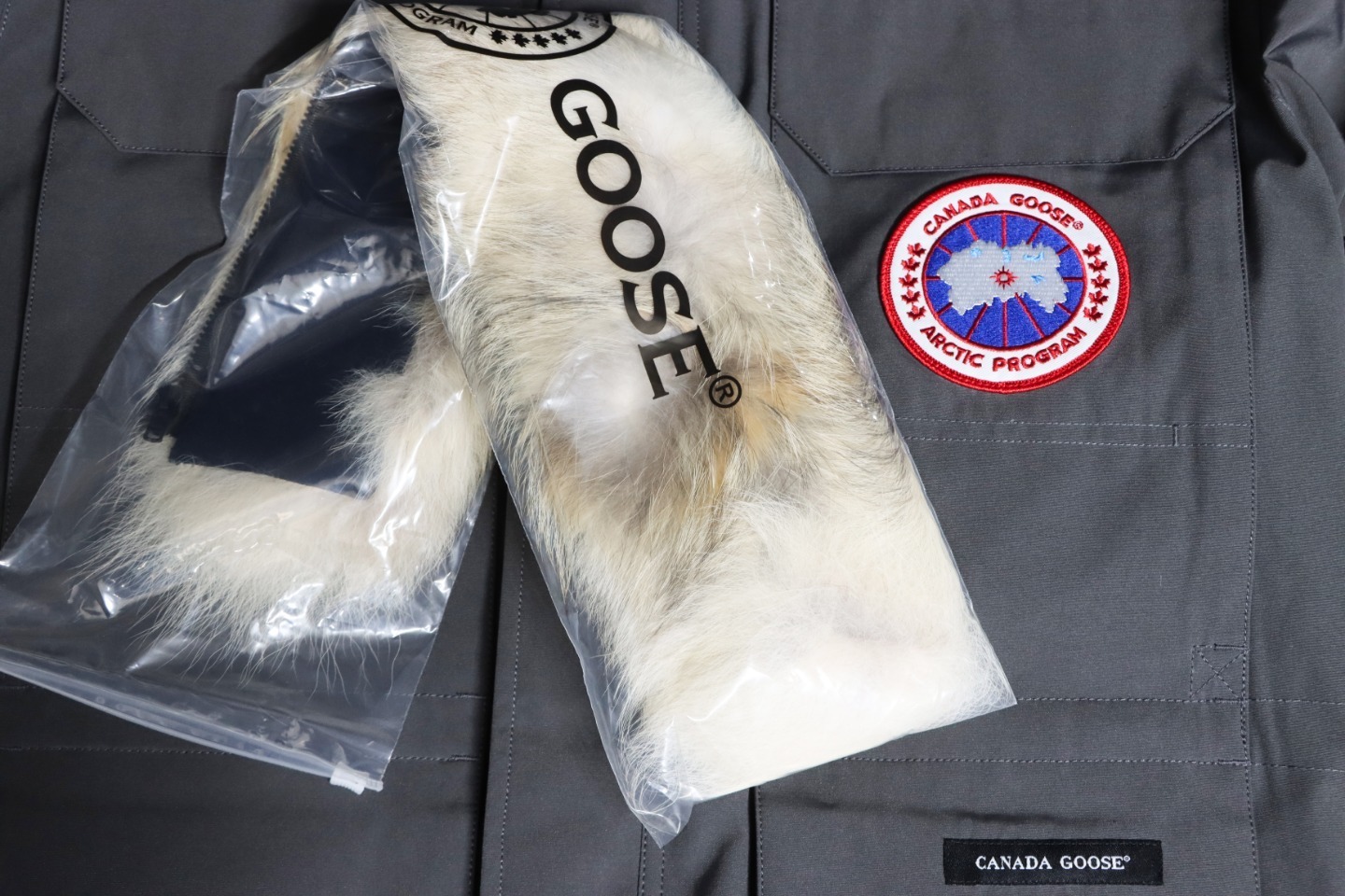 Canada Goose Expedition Down Parka Grey