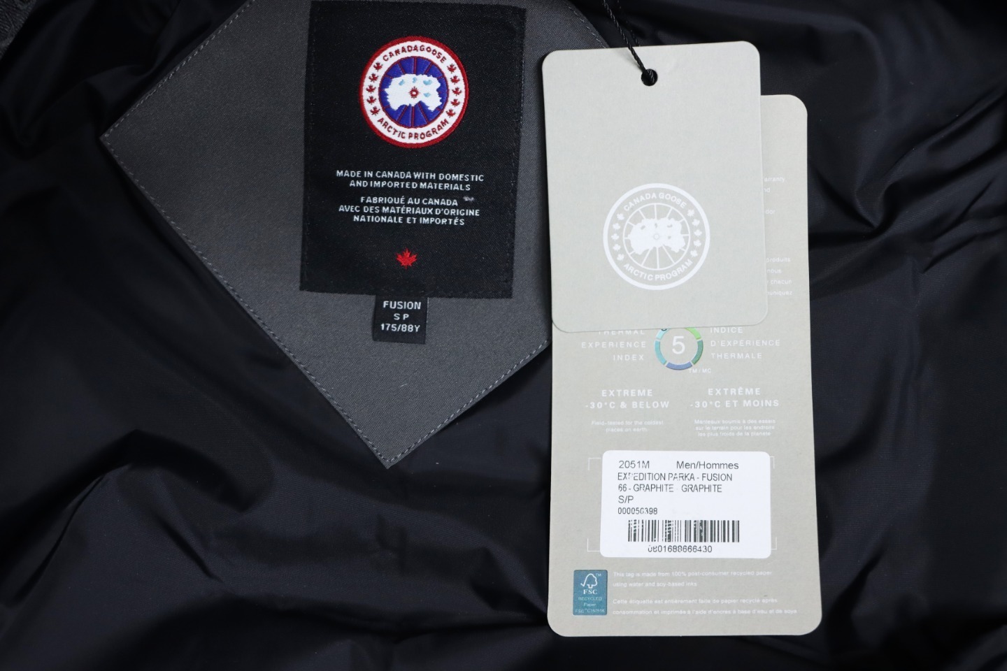 Canada Goose Expedition Down Parka Grey