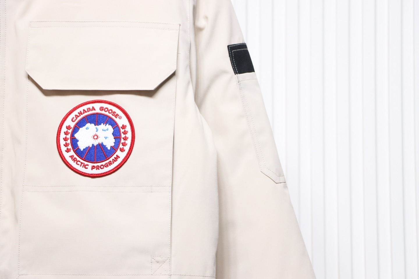 Canada Goose Expedition Down Parka White