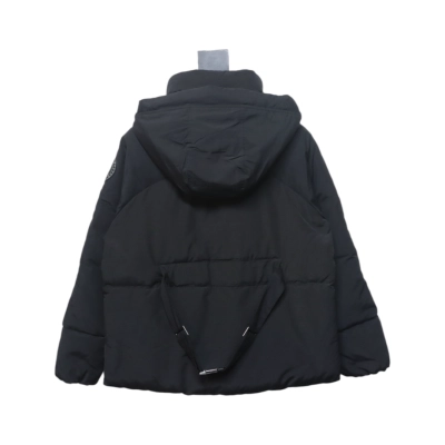 Canada Goose Hooded Puffer Jacket Black 02