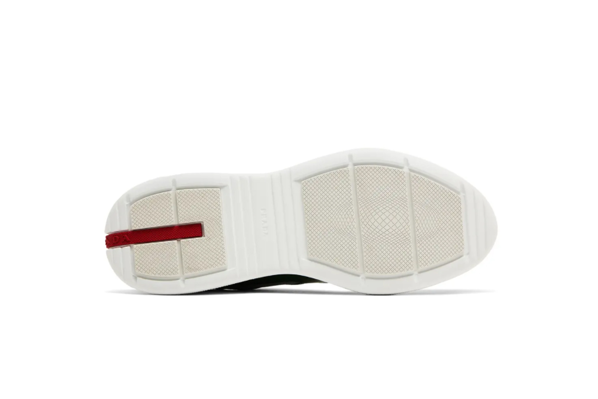 Prada America's Cup sneakers Patent leather Green