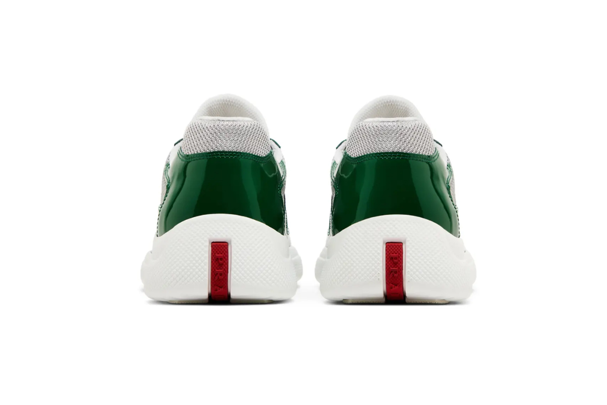 Prada America's Cup sneakers Patent leather Green
