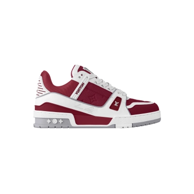 Louis Vuitton Trainer Sneaker Sari Red 1ADHT5 02